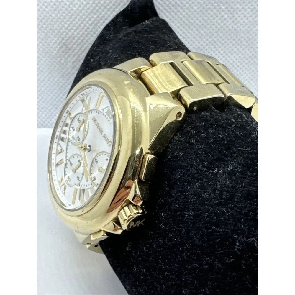 Michael Kors Camille MK5635 Women Gold Stainless Steel Dial Quartz Watch JNA762
